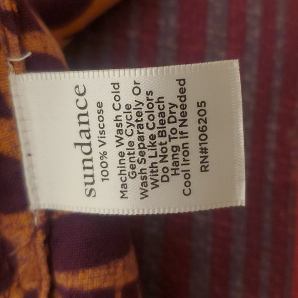 Sundance relaxed drawstring vibrant color pants - Picture 6 of 6